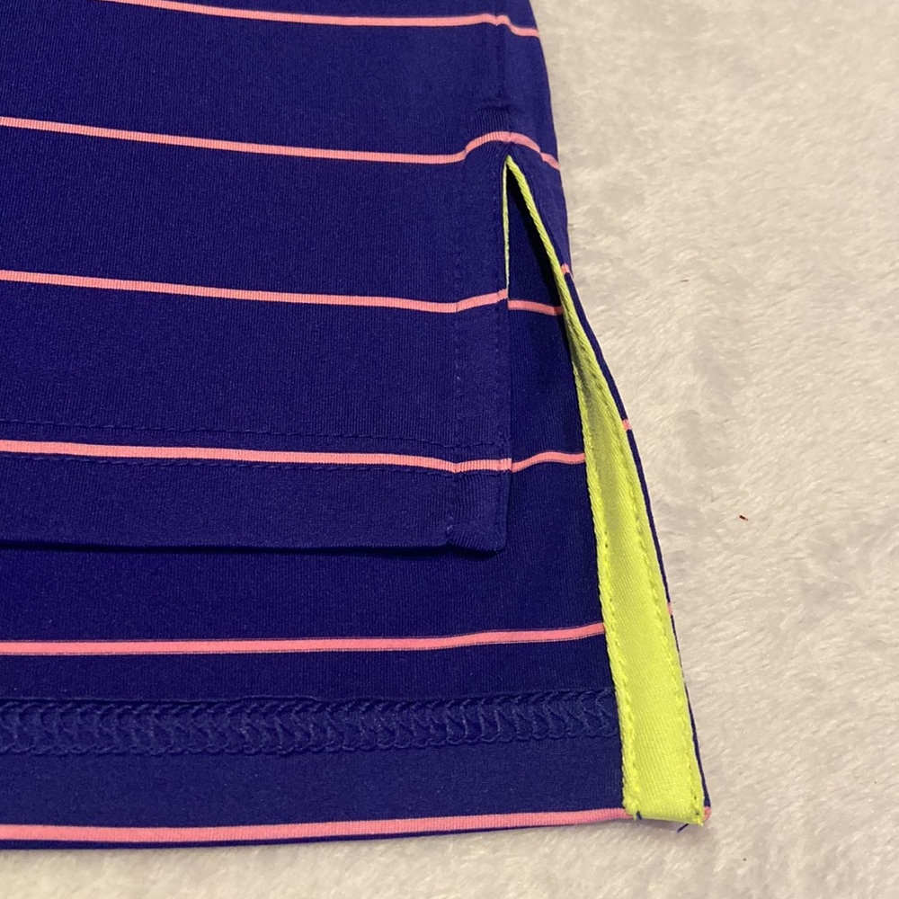 RLX RALPH LAUREN Size XL RRC (Rolling Rock Country Club) 4 Button Striped Polo - Picture 7 of 8